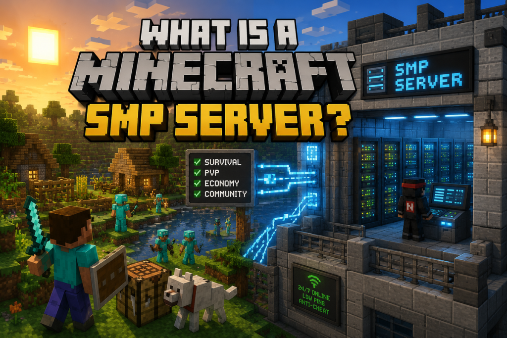 What Is a Minecraft SMP Server? Complete SMP Guide